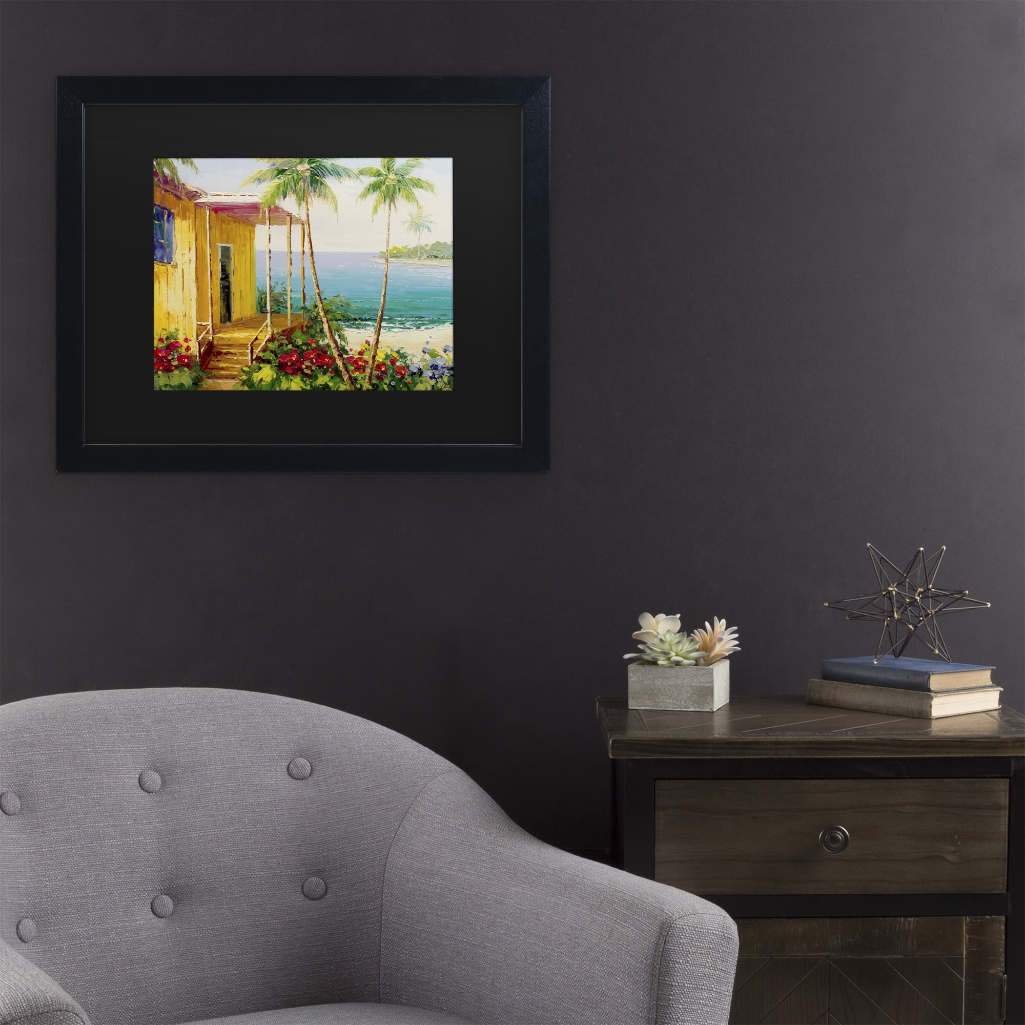 Trademark Fine Art 'Key West Villa' Canvas Art by Masters Fine Art