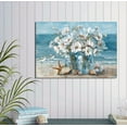thumbnail image 3 of Beach Canvas Wall Art Coast Theme Wall Decor Ocean Picture Print, Relaxing Seascape Artwork, 3 of 8