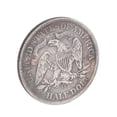 thumbnail image 2 of Moneda conmemorativa vintage, 1878. Colección estadounidense de dólares de plata. Moneda de colección vintage. Rendimiento inigualable., 2 of 10