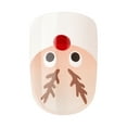 thumbnail image 3 of KISS imPRESS Limited Edition Holiday Short Squoval Press-On Nails, Red,30 Pieces, 3 of 10