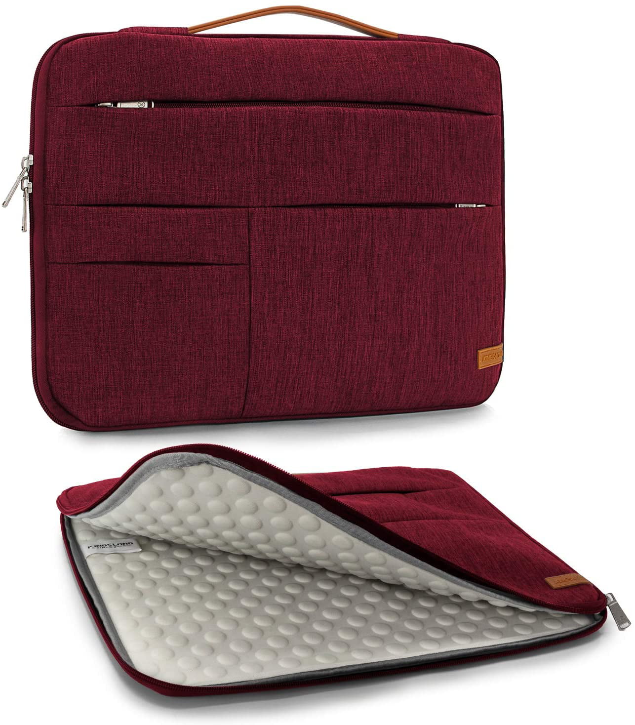 KINGSLONG 15.6~17.3 Inch Laptop Bag for Men Women Messenger Bag Laptop Sleeve Case Computer Bags Shoulder Strap PC Briefcase 