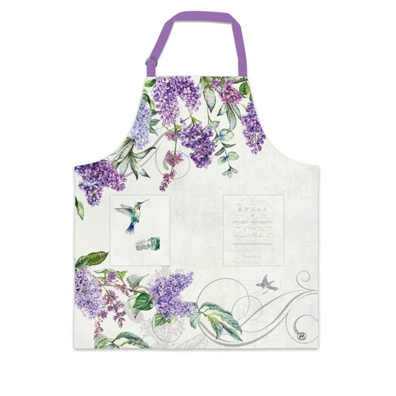 Michel Design Works Cotton Apron, French Lilac (811441)