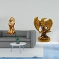 thumbnail image 2 of Escultura De León Majestuosa, Estatua Coleccionable, Adorno De Mesa, Figura Artística Decorativa Para Oficina, Hogar, Estantería, Comedor, Regalo De Cumpleaños, Fiesta., 2 of 8