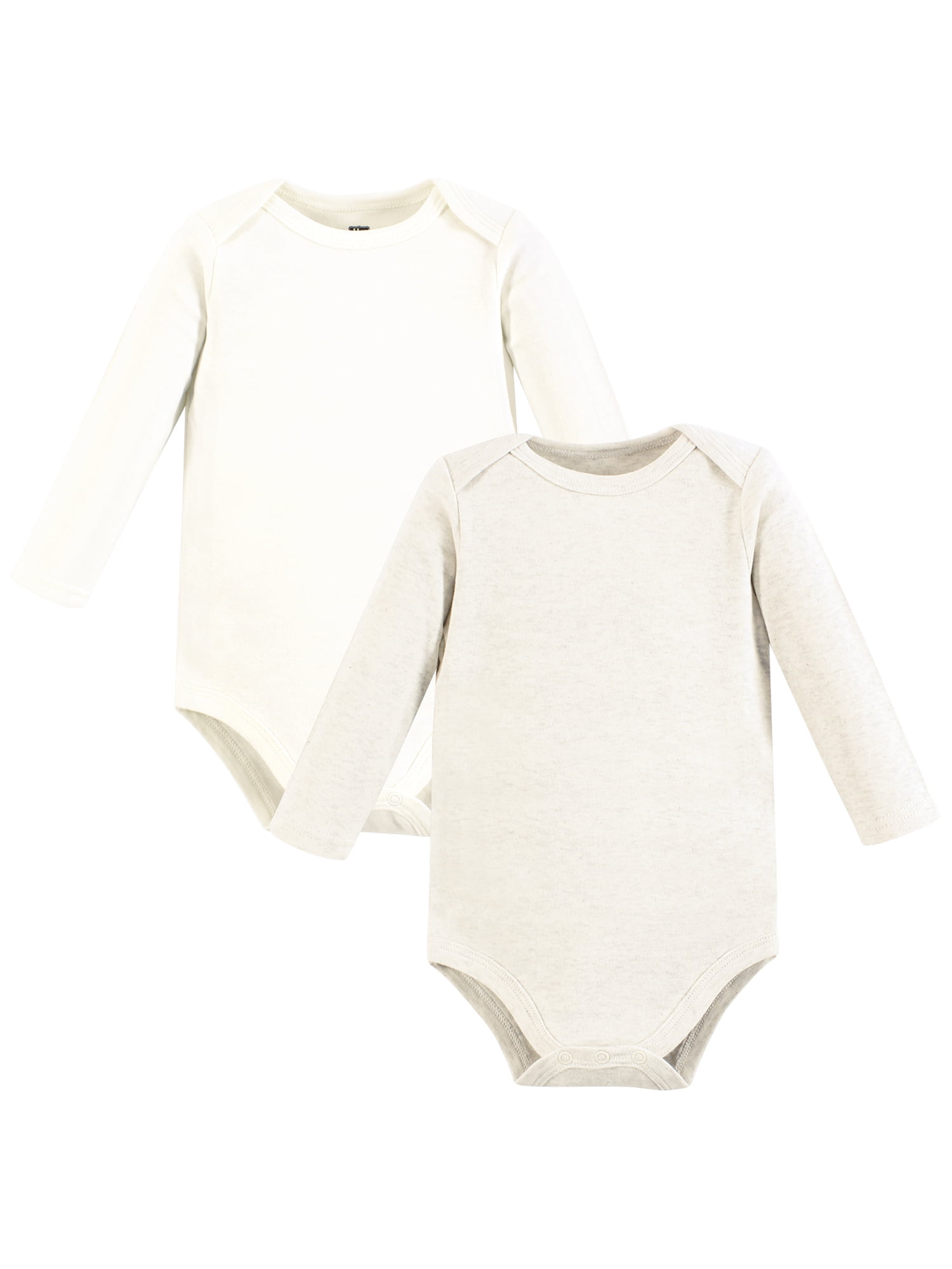 Hudson Baby Cotton Long Sleeve Bodysuit, 10-Pack, Newborn-18 Months