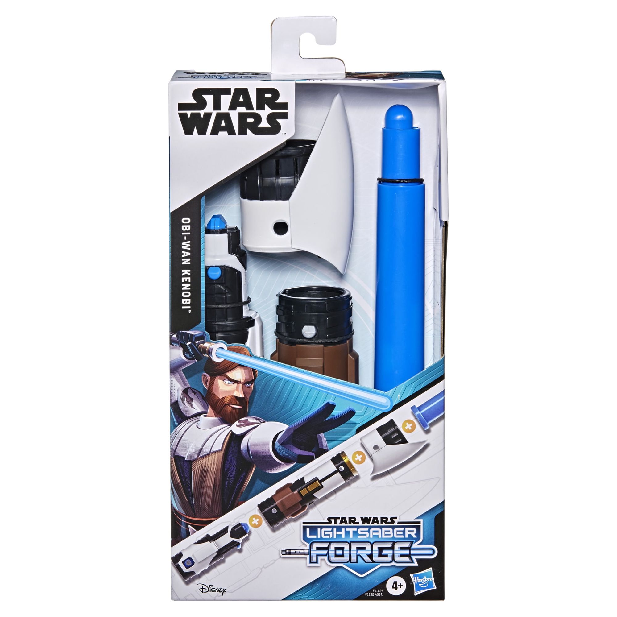 Star Wars Lightsaber Forge Obi-Wan Kenobi Blue Lightsaber, Roleplay Toy - image 3 of 13