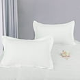 thumbnail image 6 of PiccoCasa 2 Packs Pillowcases Soft 1800 Microfiber Pillow Shams with No Zipper, Queen Snow White, 6 of 7