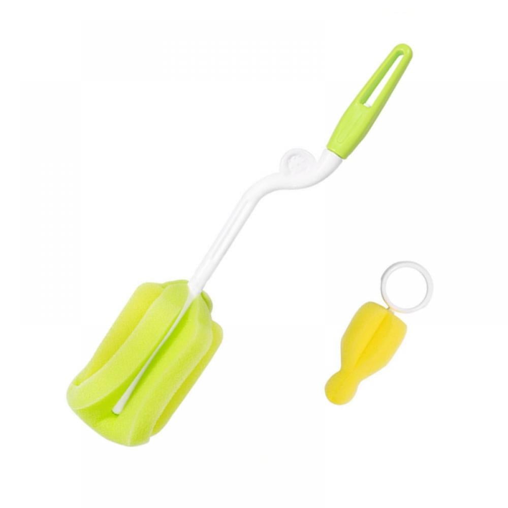 Baby Bottle Cleaning Brush Tool Cleaner With Pacifier 360 Degrees