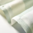 thumbnail image 5 of iDesign Polyester Shower Curtain, Green/White Checkered, 12 Reinforced Buttonholes, 5 of 9