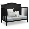 Delta Children Madrid 5in1 Convertible Baby Crib, Black