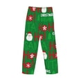 thumbnail image 5 of Disketp Cute Santa And Ho Ho Ho Men'S Pajama Pants - Ultra Soft Fleece Sleep And Lounge Pants (Size: S-Xxl), 5 of 9