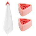 thumbnail image 2 of Towel Stopper Dish Cloth Hook Perforated Rag Stopper Hand Towel Storage Toilet Bathroom Hook Rag Storage Rack for Efficient Organization in Kitchen and Bath, 2 of 7