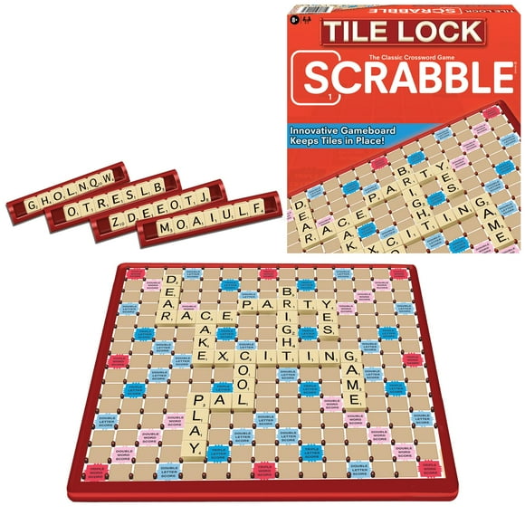 Juegos de movimientos ganadores de Scrabble Tile Lock en EE. UU., para 2 a 4 jugadores