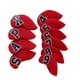 thumbnail image 4 of 10 piezas Golf Iron Head Covers Golf Wedges Headcovers Neopreno Protection Golf Club Head Covers para equipos de entrenamiento Golfistas, 4 of 9