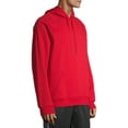 thumbnail image 4 of Athletic Works Men's Fleece Raglan Hoodie Sweatshirt, up to Size 2XL, 4 of 6
