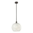 thumbnail image 6 of Innovations Lighting - White Mouchette - 1 Light Stem Hung Pendant In Modern, 6 of 7