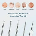 thumbnail image 7 of 9-in-1 Blackhead Remover Tool Kit Stainless Steel Pimple Popper Set With Angled Tweezers Eyebrow Shavers Portable Case For Acne Blemishes Ingrown Hairs, 7 of 7