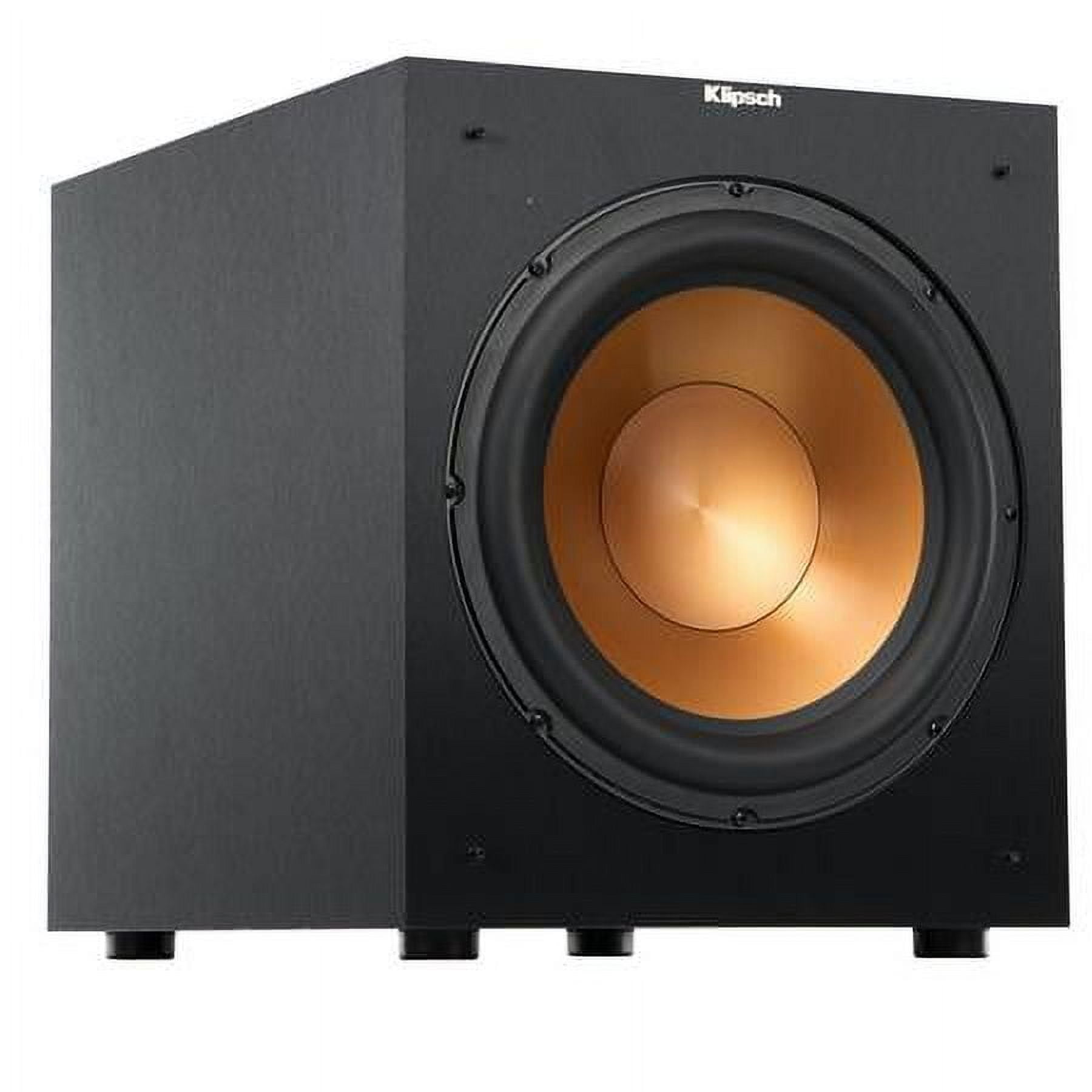Klipsch Reference 5.2 Home Theater Pack with 2x R-620F Floorstanding Speaker, 2x R-12SW Subwoofer, R-52C Center Channel Speaker and 2x R-41M Bookshelf Speaker, Black