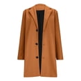 thumbnail image 4 of WOYY Girls Trench Coat Lapel Windbreaker Jacket Outerwear Wool Coat, Sizes 7-8, 4 of 5