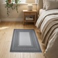 thumbnail image 3 of ODIKA 2'x3' Washable Doormat Non-Slip, Low Pile Greek Rectangle Classical Meander Fret Border Mythology Key Geometric for Entryway, Kitchen, Laundry Room, 3 of 7
