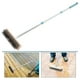 thumbnail image 4 of Cepillo de fregado duro con mango largo de 138 cm, de acero inoxidable, para suelos de hormigón, de alta resistencia, con cerdas rígidas, para limpieza de garajes y patios, 4 of 8