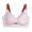 Pink, variant on UngA Womens Deep V Bras Comfortable Bras Support Push Up Low Cut no Underwire Bras Seamless Tshirts Wireless Bras for Women Support And Lift Green,40