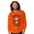 thumbnail image 4 of Fantasy MVP League Sports Fanatic Men's Big & Tall Crewneck Sweatshirt Brisco Brands 2X, 4 of 5