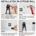 thumbnail image 4 of Steel Wall Mount Bicycle Storage Hooks 16 Pack, 4 of 6