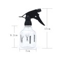 thumbnail image 2 of Paquete de 2 botellas rociadoras pequeñas, 250 ml, botellas rociadoras atomizadoras, plantas para el cabello, botella rociadora de agua vacía transparente, rociador de plantas para flores, 2 of 5