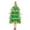 Green, variant on Christmas Tree Dress for Women with Headband Holiday Party Cosplay Outfit Festive Stage Performance Set