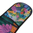 thumbnail image 4 of Yayeee Double Oven Mitt Kitchen Heat Resistant Baking 35" x7" Quilted Glove, Art Plants, 4 of 6