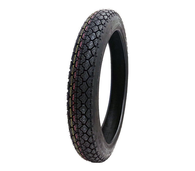 Motorcycle Tire 3.0018 Tube Type, Cruiser Street Tread Front or Rear