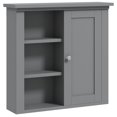 thumbnail image 1 of HOMCOM Bathroom Wall Cabinet with 3 Open Shelves, Storage Cupboard, 1 of 10