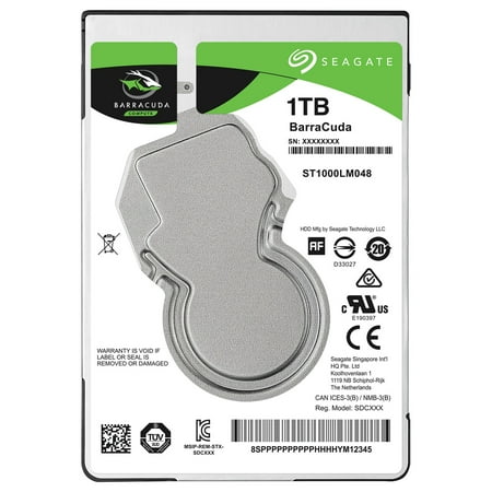 Seagate - Guardian BarraCuda 1TB Internal SATA Hard Drive for Laptops