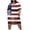 White independence day dresses for women, variant on Wycnly Independence Day Dresses for Women Plus Size Loose Pocket 4th of July Swing Tunic Dresses Short Sleeve V-Neck Star Striped Print Summer Midi Formal Dress Red l