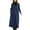 Navy, variant on Ashirexll Long Dresses for Women, Flowy Dresses for Women, Fashion Solid Color V-Neck Sleeveless Waistcoat Ankle Length Pocket Dress