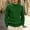Green, variant on LYSMORA Men's Crew Neck Raglan Ribbed Knit Sweater Long Sleeve Pullover Top for Daily Commute City Stroll Fall Winter Casual Outing