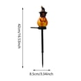 thumbnail image 3 of Halloween Decoration Indoor Outdoor Clearance Under $5.00! Thanksgiving Fall Decorations for Home, Halloween Pumpkin Solar Ground Stake, 3 of 5