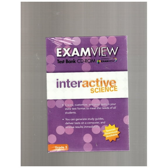 SCIENCE 2012 EXAMVIEW CD-ROM GRADE 5