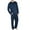 Blue, variant on Men's Pullover Pajamas Set Long Sleeve Faddish Solid Elastic Waist Comfort Wear 100% Polyester