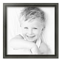 thumbnail image 2 of ArtToFrames 16" x 16" Antique Black Picture Frame, 16x16 inch Black Wood Poster Frame (WOM-5106), 5 Pack, 2 of 6