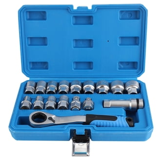 10pc XZN Triple Square 12 Point Spline Bit socket Set 4MM - 18MM
