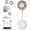 Beige, variant on Magnetic Fan and Phone Stand, Multifunctional Personal Fan Clip on with 3 Speeds & Wide Airflow, Portable 360° Flexible Gooseneck for Phones, Tablets, Laptops, Tables and Outdoors (2PCS-C)