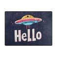 thumbnail image 5 of Yayeee Area Rugs for Living Room 5.2'x4' Indoor Non Slip Washable Bedroom Carpet, Colorful UFO, 5 of 6