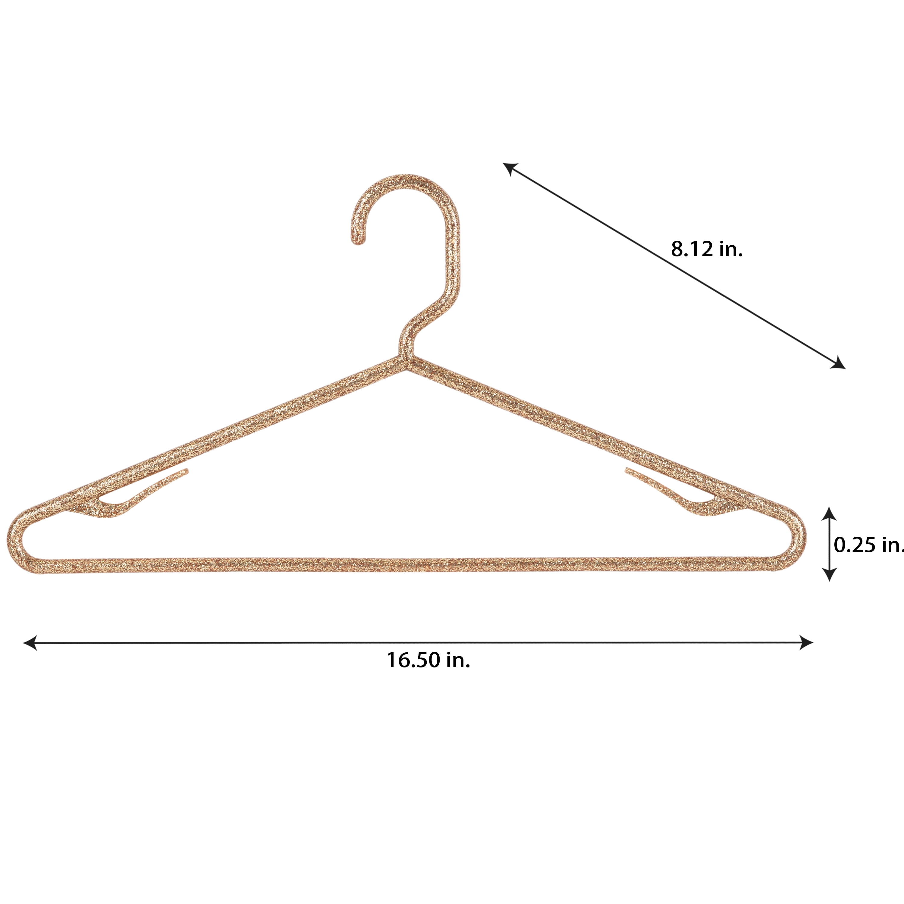 Simplify 10 Pack Hangers in Gold