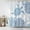 White Lake Blue Sky Blue, variant on Shower Curtains for Bathroom, Sage Green Coastal Turtle Waterproof Fabric Shower Curtain, Ocean Coral Nautical Decorative Bathroom Curtain for Bathtub, 36"x72", No Hooks Included