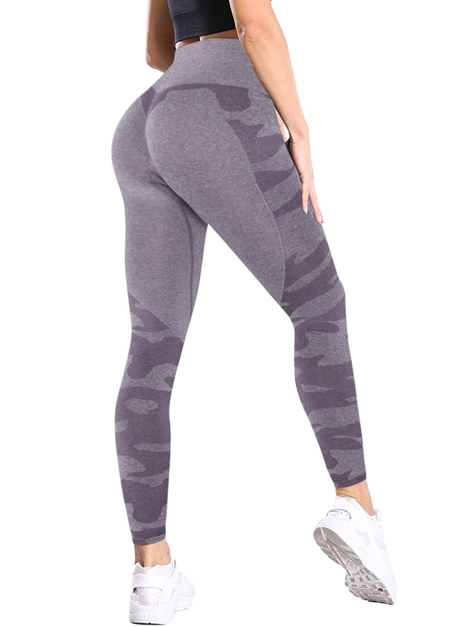 MISS MOLY Camo Legging for Womens High Waist Yoga Pants Squat Proof Gym