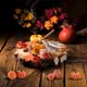 thumbnail image 4 of 8 piezas de simulación de calabaza de Halloween, accesorios de fotografía, calabaza artificial, calabaza decorativa (amarillo claro), 4 of 5
