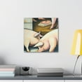 thumbnail image 6 of Pig in Baroque Splendor - Canvas, 6 of 25