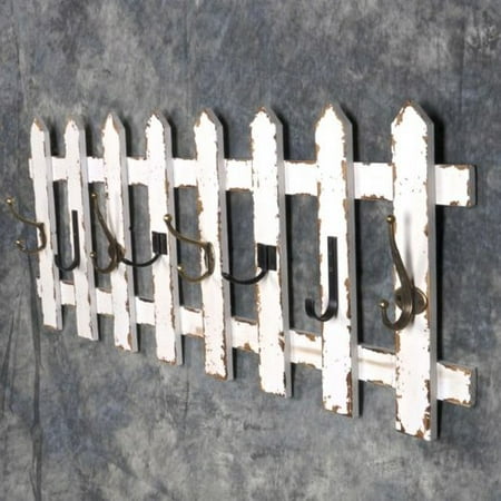 August Grove Gilberton Wooden Picket Fence Wall Mounted Coat Rack Magnificent Picket Fence Coat Rack August Grove Gilberton Wooden Picket Fence Wall Mounted Coat Rack Magnificent Picket Fence Coat Rack