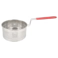 thumbnail image 2 of Panier Friteuse Rond en Acier Inoxydable 304 avec Poignée pour Chips Français Oignons Anneaux Poules Pâtes Poignée Ergonomique, 2 of 8